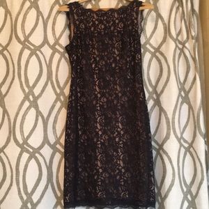 Adrianna Papell Navy Blue cocktail dress